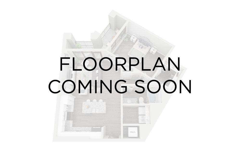 St. Mortiz - 2 bedroom floorplan layout with 1 bathroom and 900 square feet